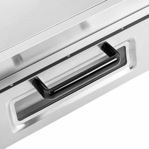 Vienas -ķembris picas krāsns ar logu 1 picu 60 cm 230 V 3000 W