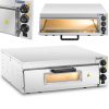 Vienas -ķembris picas krāsns ar logu 1 picu 60 cm 230 V 3000 W