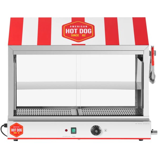Apkures teritorija karstajiem suņiem 300 Frankfurters 100 maizītēm 30 - 110 C 2400 W
