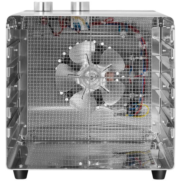 Profesionāls augļu sēņu augu žāvētājs 6 režģi 500 W