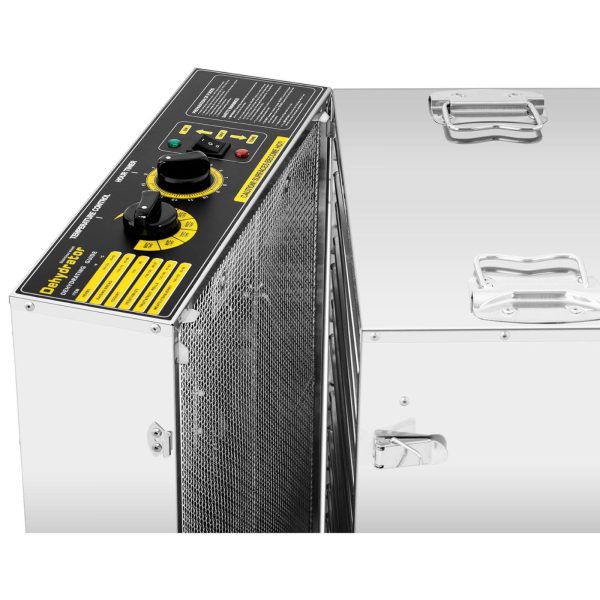 Rūpnieciska pārtikas žāvētājs sēņu augļu augiem 16 režģi 1500 W