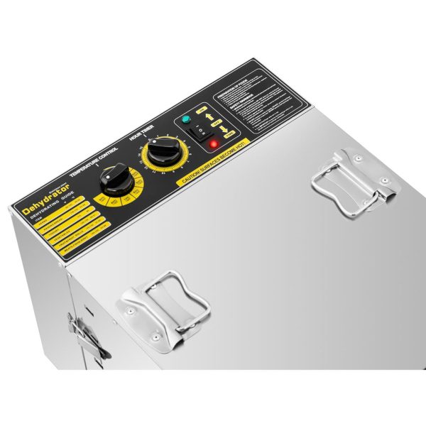 Rūpnieciskais pārtikas žāvētājs garšaugiem, augļiem, sēnēm, 10 režģi, 1000 W