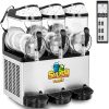 Granitera dzērienu mašīna slush sorbet kokteiļi trīskārši 800 3 x 10 l