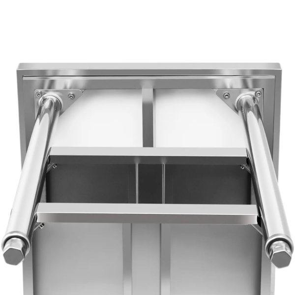 Centrālā galda tabulas 2. tabula plaukti 100 x 60 cm līdz 600 kg