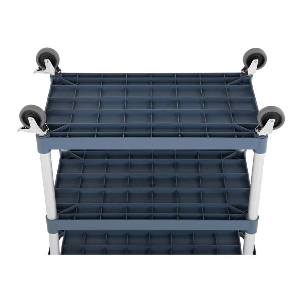 Service Warram 3 plastmasas plaukti 84 x 49 cm līdz 150 kg