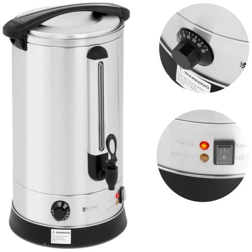 Warnik Ūdens sildītāja dubultā tērauda sienas 20.5L 2500 W