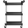 Service Warram 3 plastmasas plaukti 63 x 40 cm līdz 90 kg