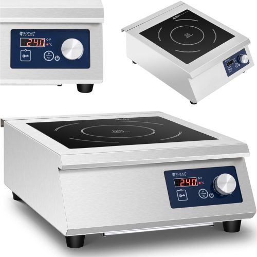 Virtuves indukcijas plāksne. Pārnēsājams. 33 cm 5000 W