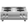 Elektriskā virtuve ar četrām kontrolētu diametru 22 cm 4 x 2600 400 V Itālijā