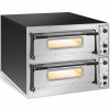 10011802-1 Profesionāla dubultā -ķemmīšu picu krāsns 12 picu diametrā 32 cm 14400 W