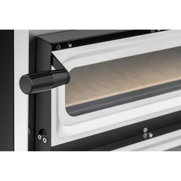 Divu ķemmīšu picas krāsns ar logu 2 picu diametru 32 cm 230 V 3200 Itālijā