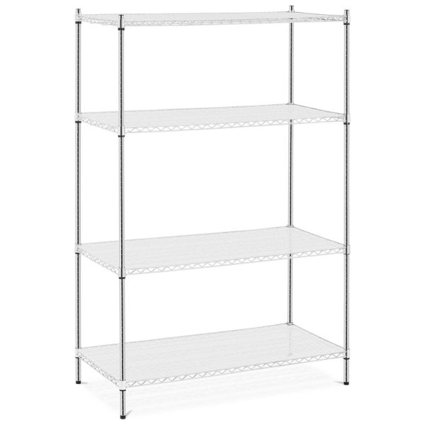 Darbnīcas bagāžnieka stieples 4 plaukti + 4 paklāji līdz 1 t 1000 kg 120x60x180 cm