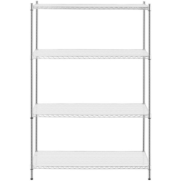 Darbnīcas bagāžnieka stieples 4 plaukti + 4 paklāji līdz 1 t 1000 kg 120x60x180 cm