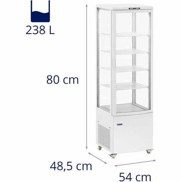 Fodija WGD lapu dienests 4 plaukti 238 l - balts