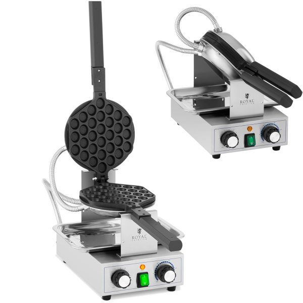 Burbuļu vafele burbuļu vafeļu teflonam 1400 W Waffle