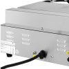 Kontakta grila elektriskā plāksne gluda un rievota 33 x 22 cm 2200 W