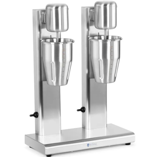 Shaker kokteiļu kratītāja dubultā bāra maisītāja 2 x 1 l 15000 apgr./min