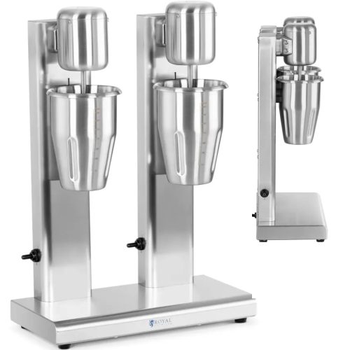 Shaker kokteiļu kratītāja dubultā bāra maisītāja 2 x 1 l 15000 apgr./min
