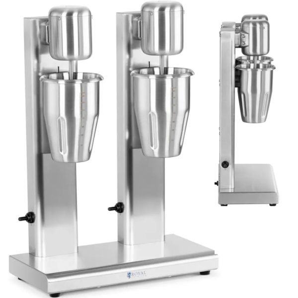 Shaker kokteiļu kratītāja dubultā bāra maisītāja 2 x 1 l 15000 apgr./min