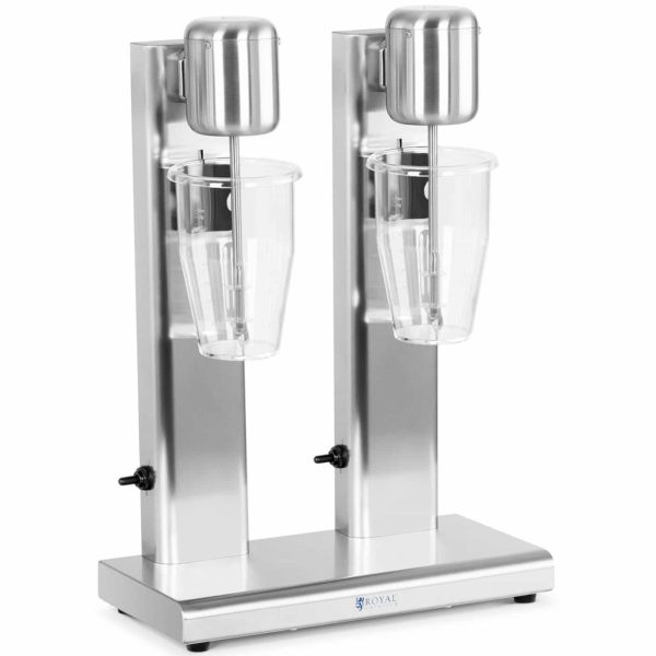Shaker miksera bāra kokteilis kokteilim Smoothie Shake Double 2 X 1 L 15000 RPM