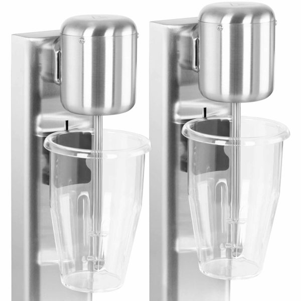 Shaker miksera bāra kokteilis kokteilim Smoothie Shake Double 2 X 1 L 15000 RPM