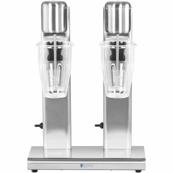 Shaker miksera bāra kokteilis kokteilim Smoothie Shake Double 2 X 1 L 15000 RPM