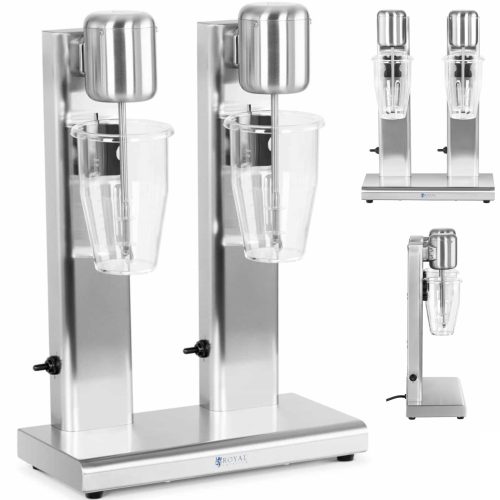 Shaker miksera bāra kokteilis kokteilim Smoothie Shake Double 2 X 1 L 15000 RPM