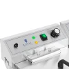Divkāršs bezmaksas elektriskais fritieris ar 400 V 10000 26 L skapī