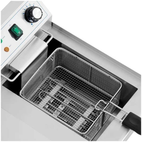 Divkāršās ķembris Double Fryer 2 x 11 l 6000 W