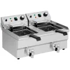 Divkāršās ķembris Double Fryer 2 x 11 l 6000 W