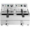 Divkāršās ķembris Double Fryer 2 x 11 l 6000 W