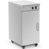 Sildīšanas sildītāja sildītājs uz riteņiem līdz 60 plāksnēm ar diametru 29 cm 600 W
