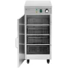 Sildīšanas sildītāja sildītājs uz riteņiem līdz 60 plāksnēm ar diametru 29 cm 600 W