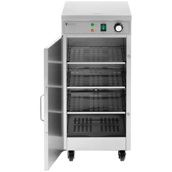 Sildīšanas sildītāja sildītājs uz riteņiem līdz 60 plāksnēm ar diametru 29 cm 600 W