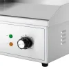 Gludās grila plāksnes elektriskais grils 530 x 350 mm 3000 W