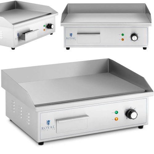 Gludās grila plāksnes elektriskais grils 530 x 350 mm 3000 W