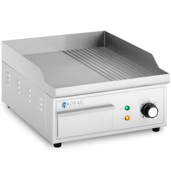 Elektriskā grila grone strople bryple 360 ​​x 380 mm 2000 W