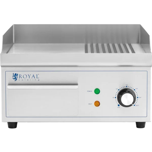 Elektriskā grila grone strople bryple 360 ​​x 380 mm 2000 W