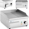 Elektriskā grila grone strople bryple 360 ​​x 380 mm 2000 W