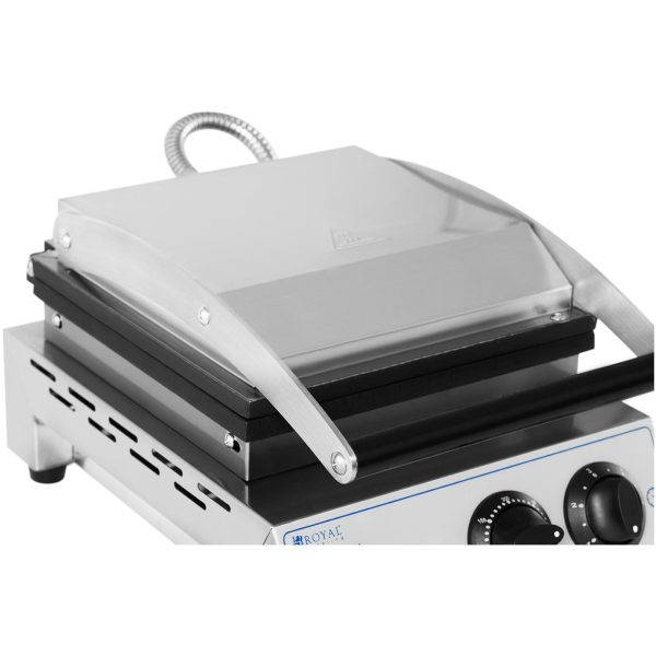 Taisnstūrveida vafeļu dzelzs 2 vafelēm 170 x 210 mm teflon 1500 W