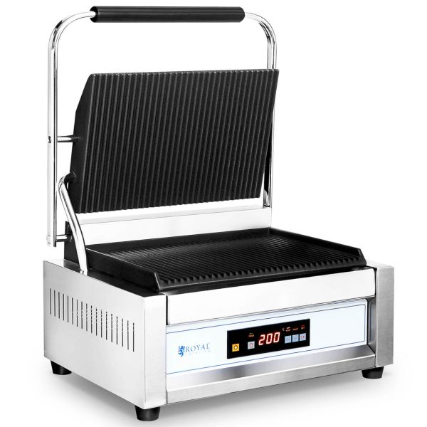 Sazinieties ar grilu elektroniski kontrolētā 34 x 23 cm 2200 W