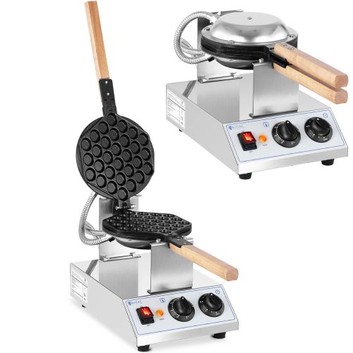 Burbuļu vafele burbuļu vafeļu teflonam 1415 W Waffle