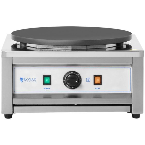 Apaļa elektriskā pankūka 40 cm 0-300 C 3000 W