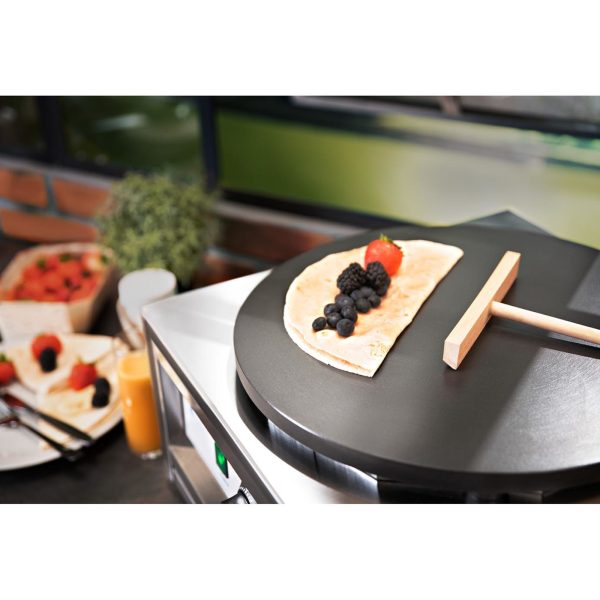 Apaļa elektriskā pankūka 40 cm 0-300 C 3000 W