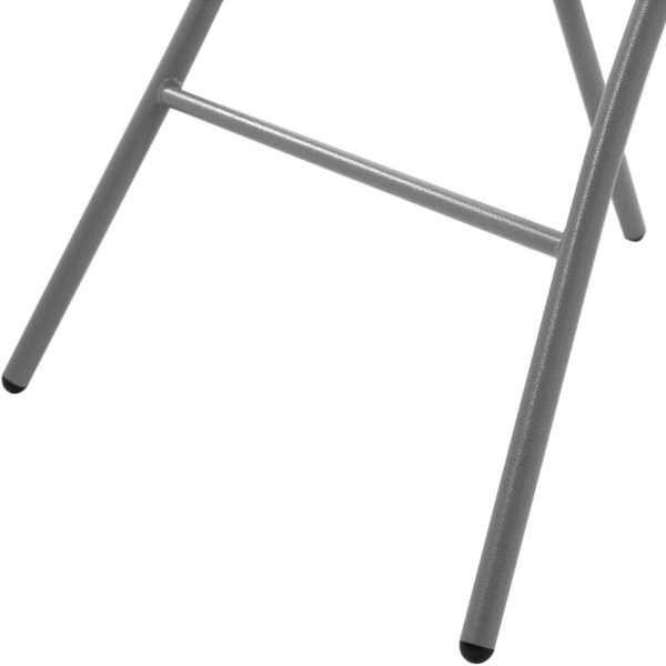 Galda apaļa galda ēdināšanas josla saliekta līdz 100 kg 80 cm x 110 cm