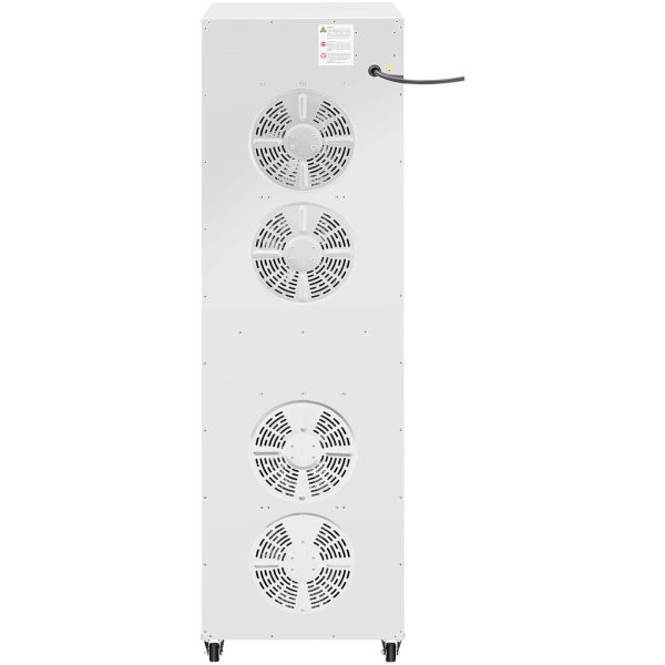 Rūpnieciska žāvētājs pārtikas produktiem augļiem 2 kameras 32 režģi 40-90 C 3150 W