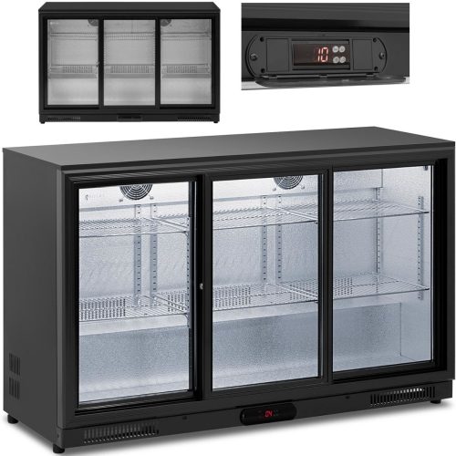 Bāra ledusskapja ledusskapis glazētiem dzērieniem 318 L 220 W