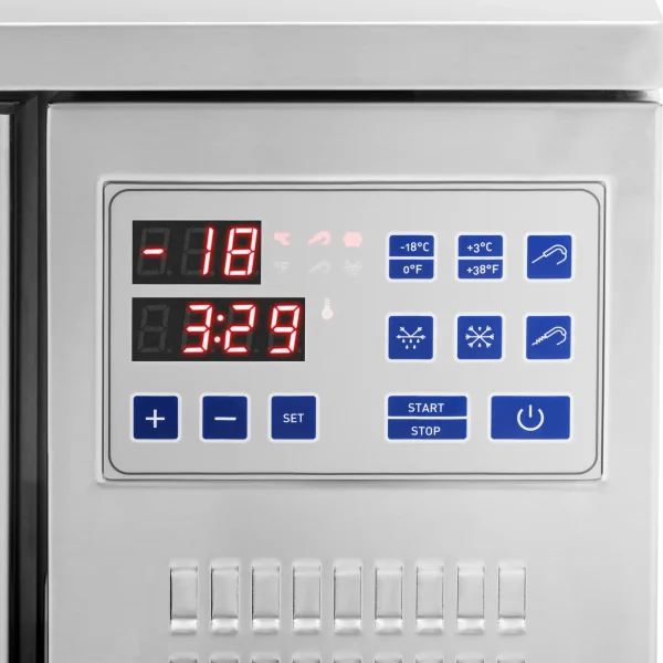 Saldētavas LCD šoka dzesētājs 29,5 L 550 W