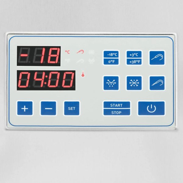 Freezer LCD trieciens pavārs 276 L 1350 W