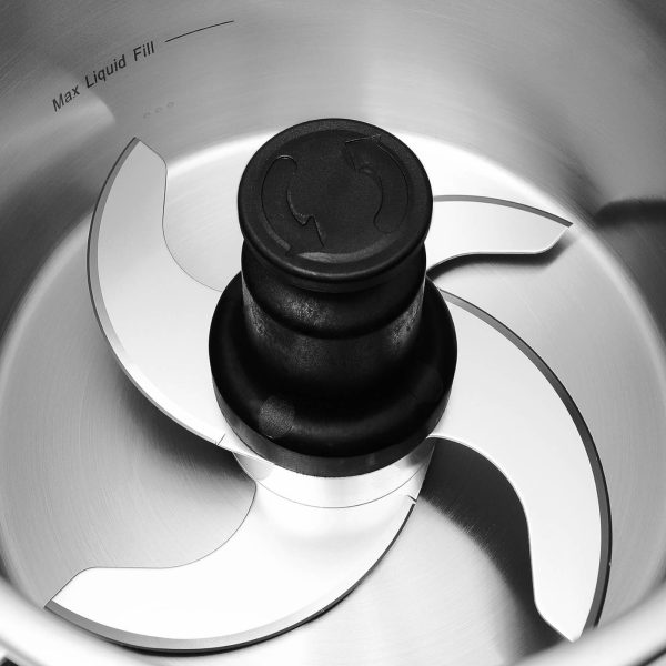 Gastronomijas vilku griezējs gaļas griešanas dārzeņu gaļas sagriešanai 5 L 1500 RPM 800 W